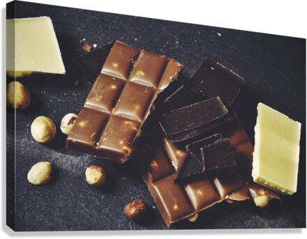 Chocolate Bars Canvas Print