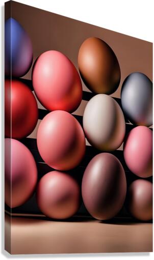 Stacked Canvas Print