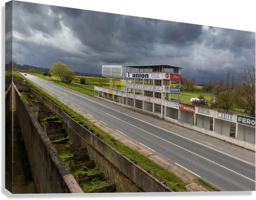 Reims-Gueux Race Circuit France Canvas Print