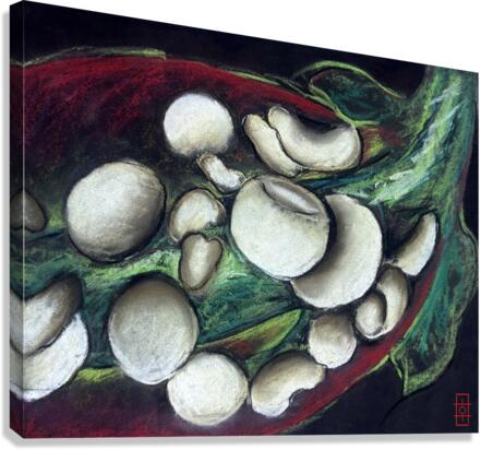 Pepper Pastel  Canvas Print