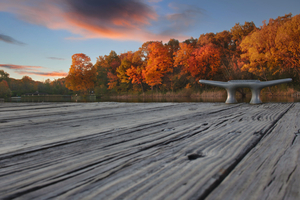 Lake Pier in the Fall I