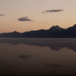 Alaska Haida Gwaii National Park at Dusk