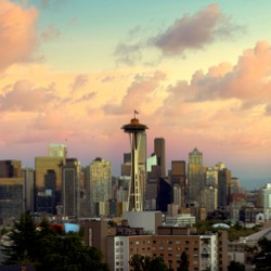 Seattle Skyline I - Color