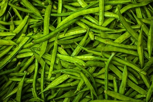 Grean peas background Imprimer