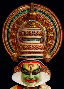 Kathakali dance. Bhava Bhavanam Festival. September 2009. Chennai