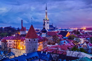 Tallinn Medieval Old Town Estonia