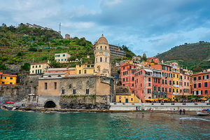 Vernazza village Cinque Terre Liguria Italy