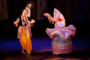 Indian classical dance Manipuri Print