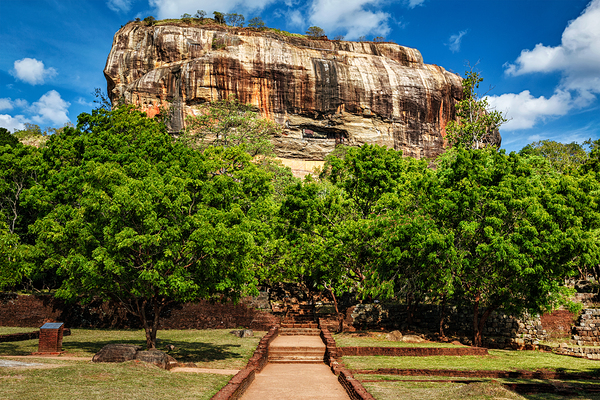 Sigiriya rock Sri Lanka by Dmitry Rukhlenko