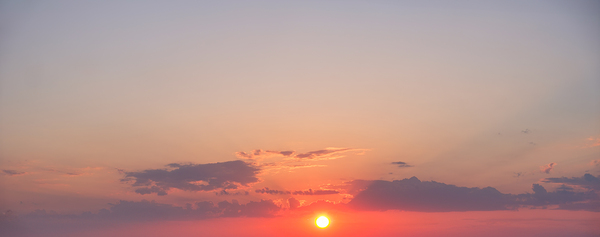 Sunset sky background Print