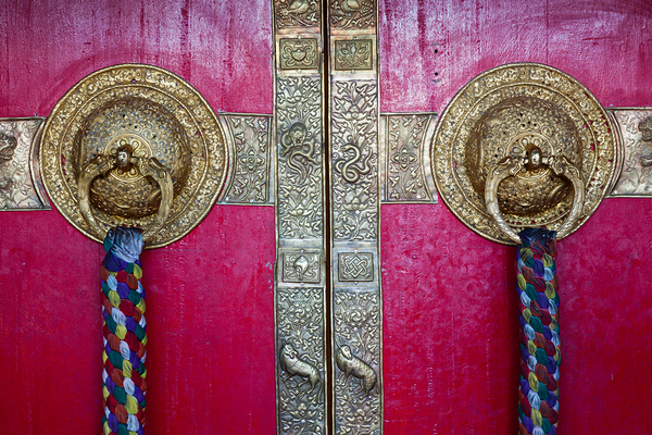 Gates of Ki monastry by Dmitry Rukhlenko