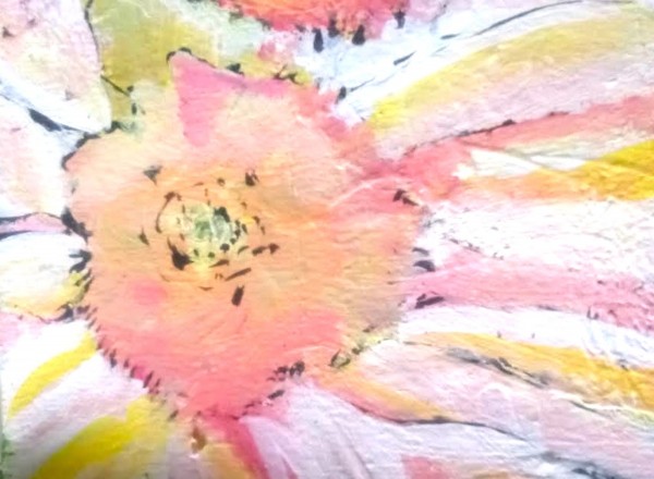 Pink Flower Print