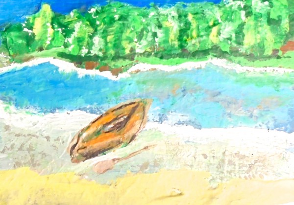 Canoe Print