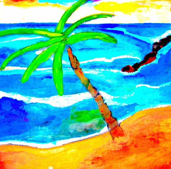 Tropical Palm Print