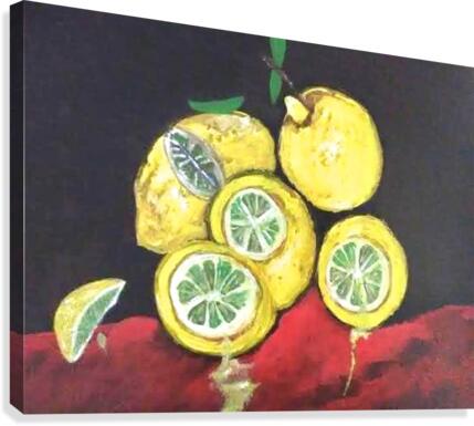 Lemons Canvas Print