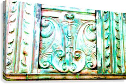 Weathered Copper Canvas Print