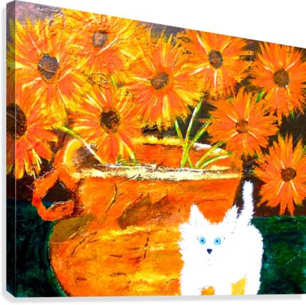 Fluffy Canvas Print