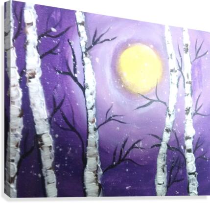 Birch Trees Canvas Print