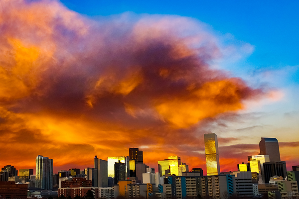 Denver Burning Print