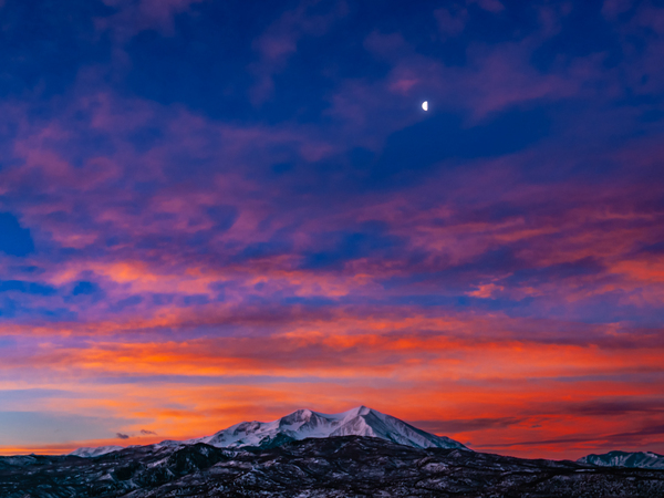 Mt. Sopris Sunsrise Print