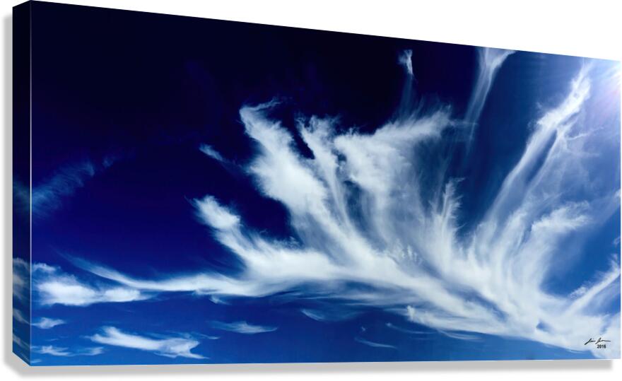 Etheral Clouds Canvas Print