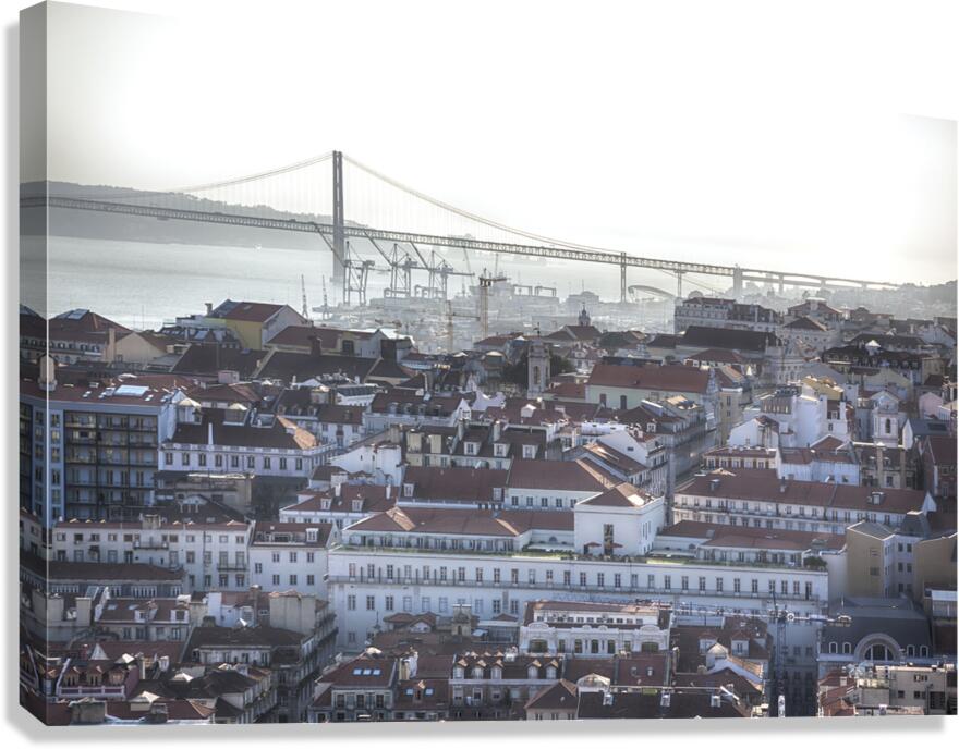 Lisbons panorama Canvas Print