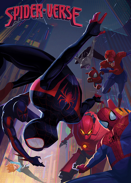 spiderman-verse Print