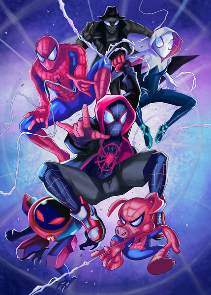 spiderman-verse Print