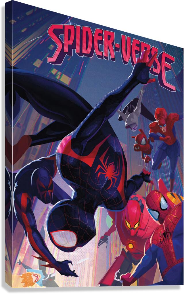 spiderman-verse Canvas Print