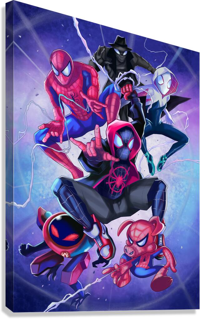 spiderman-verse Canvas Print