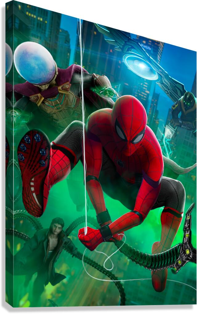 spiderman-verse Canvas Print