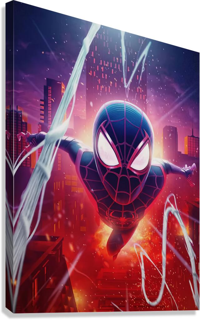 spiderman-verse Canvas Print