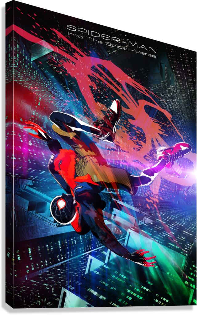 spiderman-verse Canvas Print