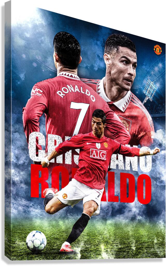 cristiano ronaldo  Canvas Print