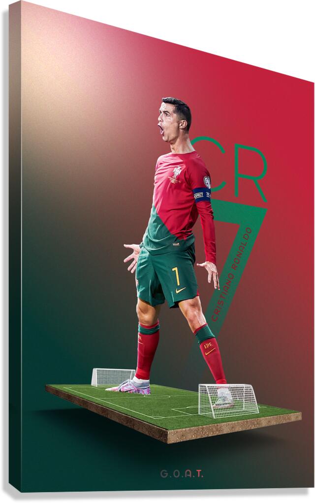 cristiano ronaldo  Canvas Print