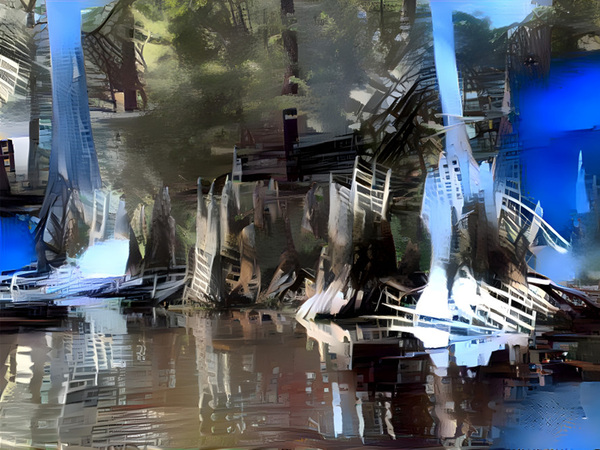 Arch Swamp Print