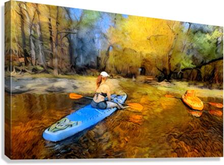 River Canvas Print