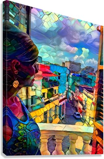 Window Canvas Print