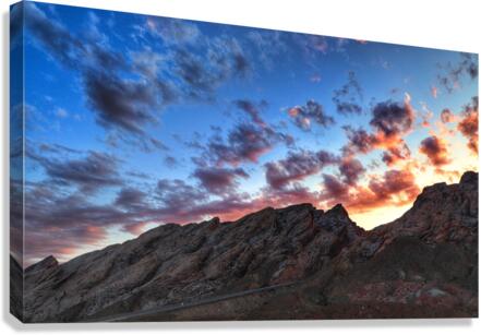 Encroaching nightfall Canvas Print
