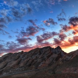 Encroaching nightfall