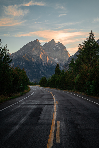 Jenny Lake Road by Live Free Photo Art