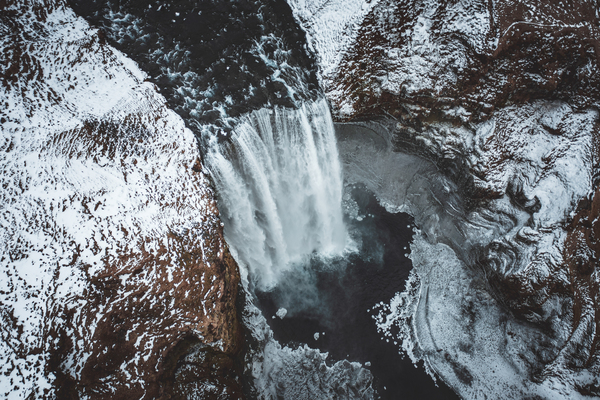 Skogafoss Waterfall 6 by cloudvisual