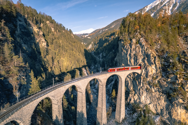 Switzerland Trains 3 by cloudvisual