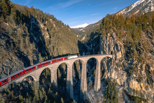 Switzerland Trains 5 by cloudvisual