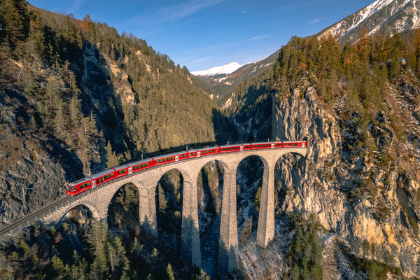 Switzerland Trains 6 by cloudvisual