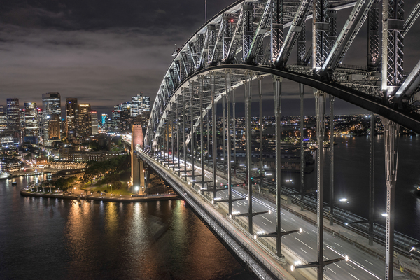 Sydney Harbour Bridge 3 by cloudvisual