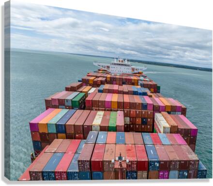 Container Ship 7 Canvas Print