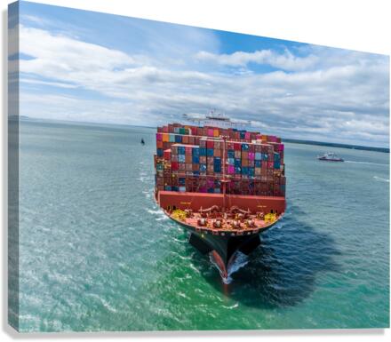 Container Ship 11 Canvas Print
