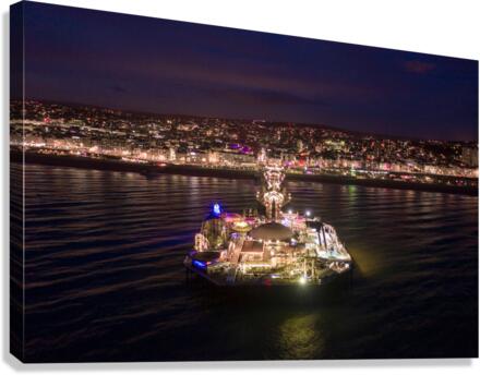 Brighton Pier Canvas Print