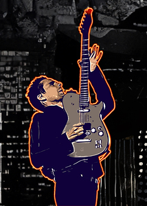 Neon of Matt Bellamy